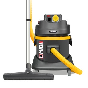 110v V-TUF MIDI SYNCRO 21L H-Class Industrial Dust Extraction Vacuum Cleaner - with Power Take Off - MIDIS110